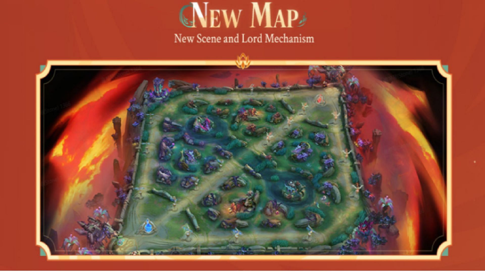 A new map will arrive with the new Mobile Legends Bang Bang Phoenix Empress Rising Patch update (Image via Moonton Games)